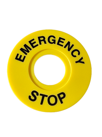 Emergency STOP switch, industrial mushroom IP50 EMAS