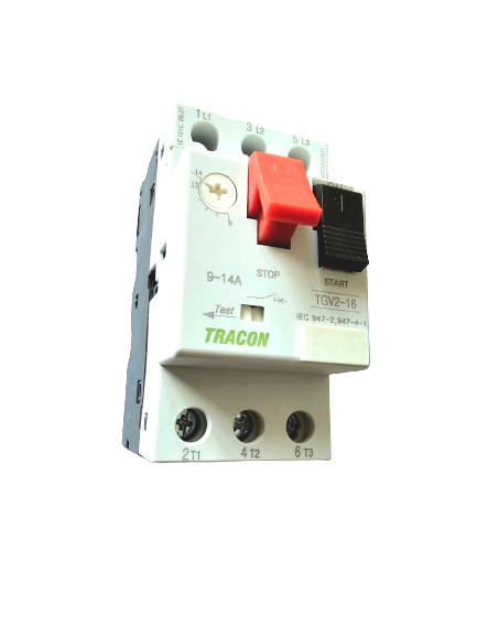 Motor switch 9-14A 5.5kW regulation test TRACON