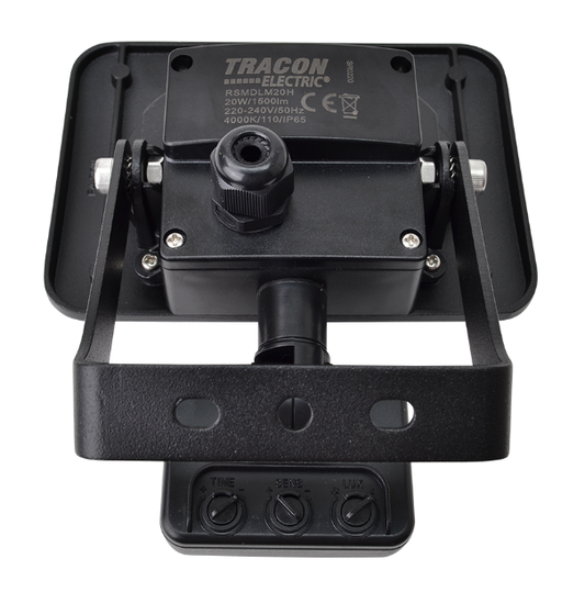 Lampa hermetyczna LED 20W 1600lm 4000K z czujnikiem Tracon