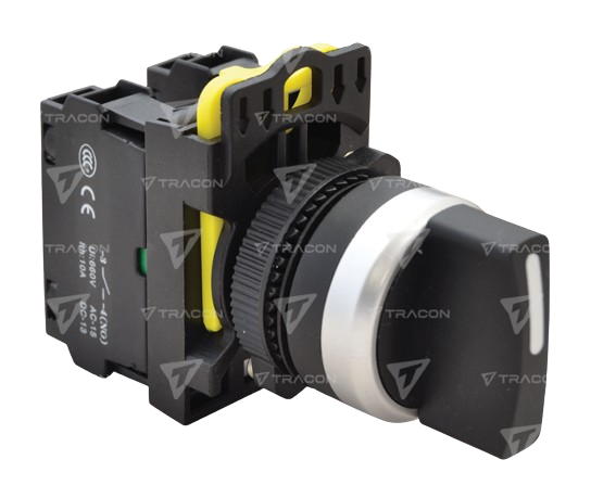 Przełącznik pokrętny trzystanowy sterowniczy 22mm IP65 Tracon
