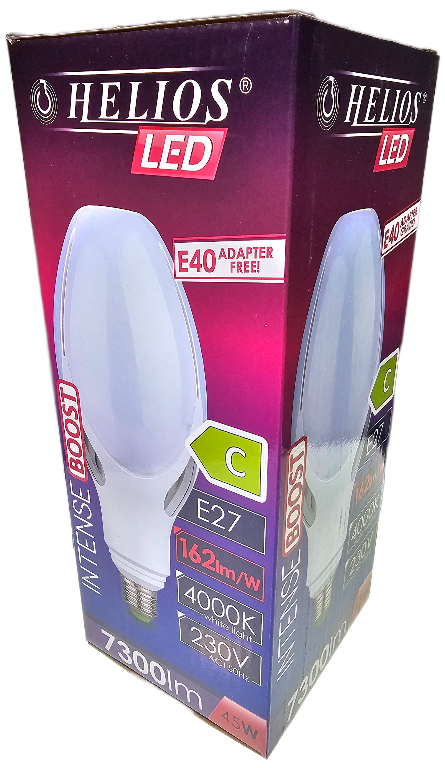 LED лампа 45W E27 E40 230V 4000K 5000LM LED-3001