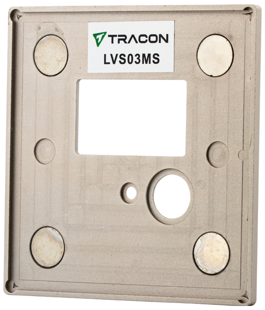 Magnetyczna płyta czołowa do oprawy LVS03M srebrna - Zdjęcie 2