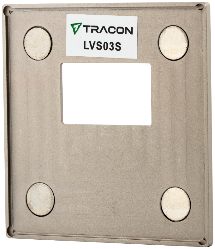 Magnetyczna płyta czołowa do oprawy LVS03 srebrna - Zdjęcie 2