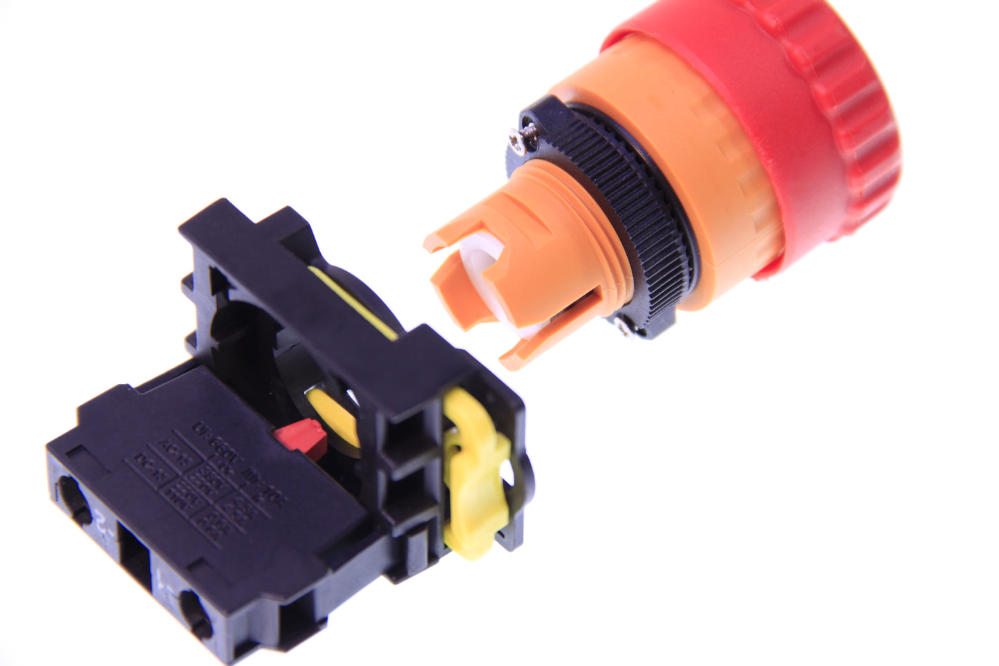 Emergency STOP switch, industrial mushroom IP50 EMAS