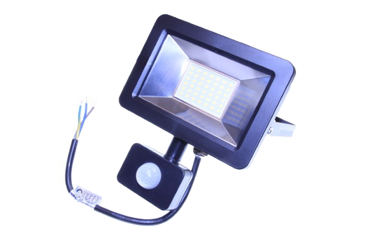 Lampa zewnętrzna LED 30W z czujnikiem IP65 2400lm 4000K