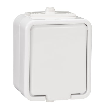 Hermetic surface-mounted socket IP55 Schneider Mureva