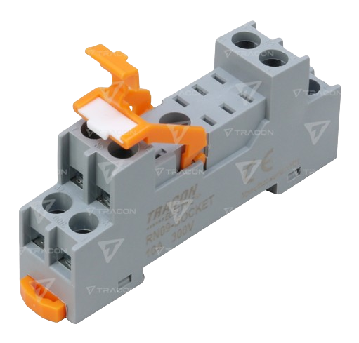 Gniazdo przekaźnika RN09 12V 230V 24V Tracon