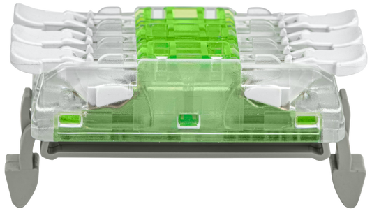 Łącznik bezśrubowy otwierany przeźroczysty - Zdjęcie 2