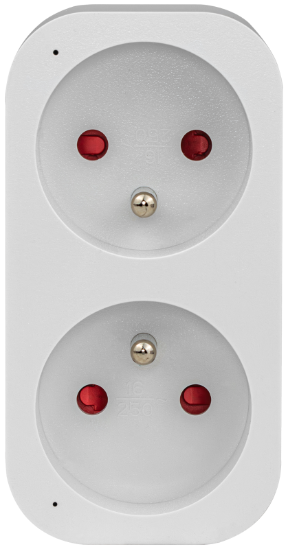 Inteligentne podwójne gniazdo z bolcem - Zdjęcie 2