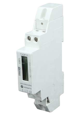 Licznik energii na szyne 1 fazowy DIN 1mod TRACON