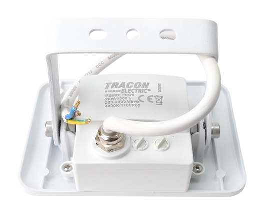 Premium LED lamp 20W 1600lm 4000K with sensor white Tracon