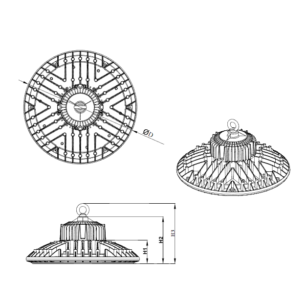 Lampa produkcyjna led