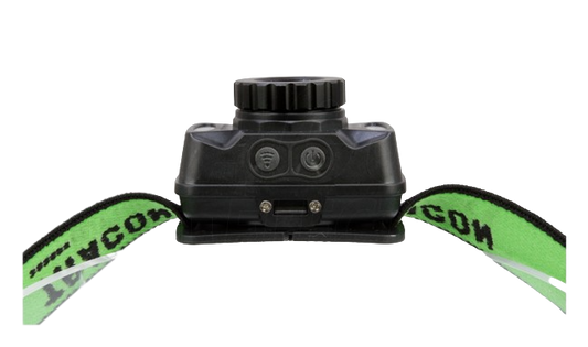 Latarka czołowa z aku i czujnikiem ruchu IPX4 10W 600lm 5h 1800mAh