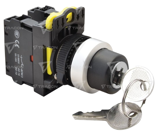 Przełącznik z kluczem dwustanowy sterowniczy 22mm IP42 Tracon
