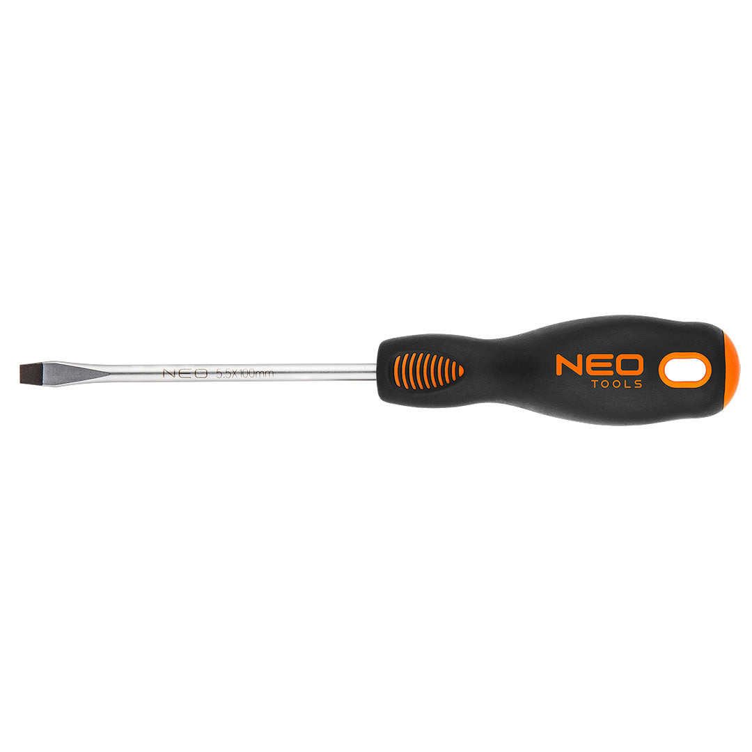Flat screwdriver 5.5 x 100 mm, SvCm 04-013 25 years gw