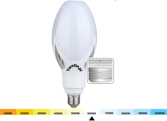 Żarówka LED 45W E27 E40 230V 6000K 7400LM LED-3131