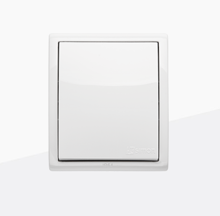 Bell button bell IP54 AQUARIUS white 6 years gw.