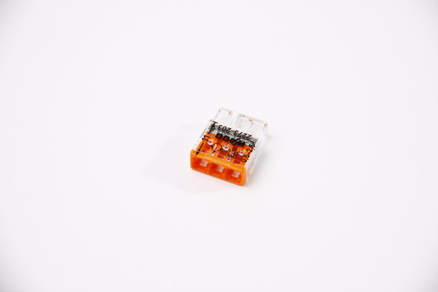 Quick coupler Wago 2273-203 3x2.5mm 1 pc