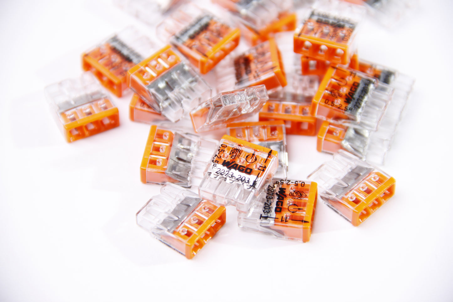 Quick coupler Wago 2273-203 3x2.5mm 1 pc