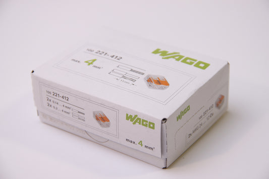 Szybkozłączka Wago 221-412 2x4mm dźwignia 1szt