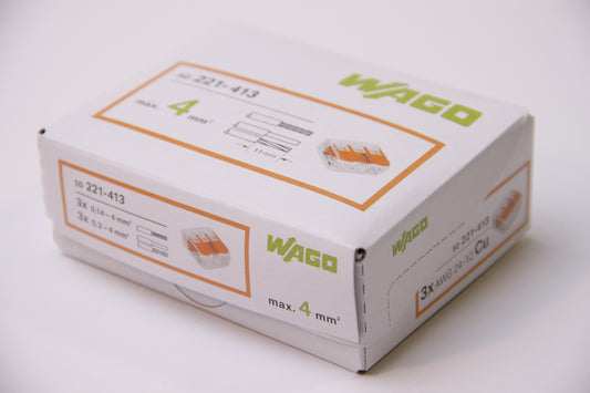 Szybkozłączka Wago 221-413 3x4mm dźwignia 1szt