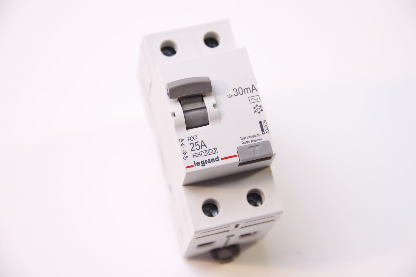 Residual current circuit breaker RX3 2P 25A 30mA LEGRAND