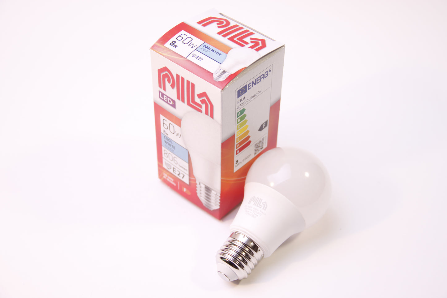 ДЖЕРЕЛО СВІТЛА LED 8W 15000h ЛАМПОЧКА ХОЛОДНА ПИЛА