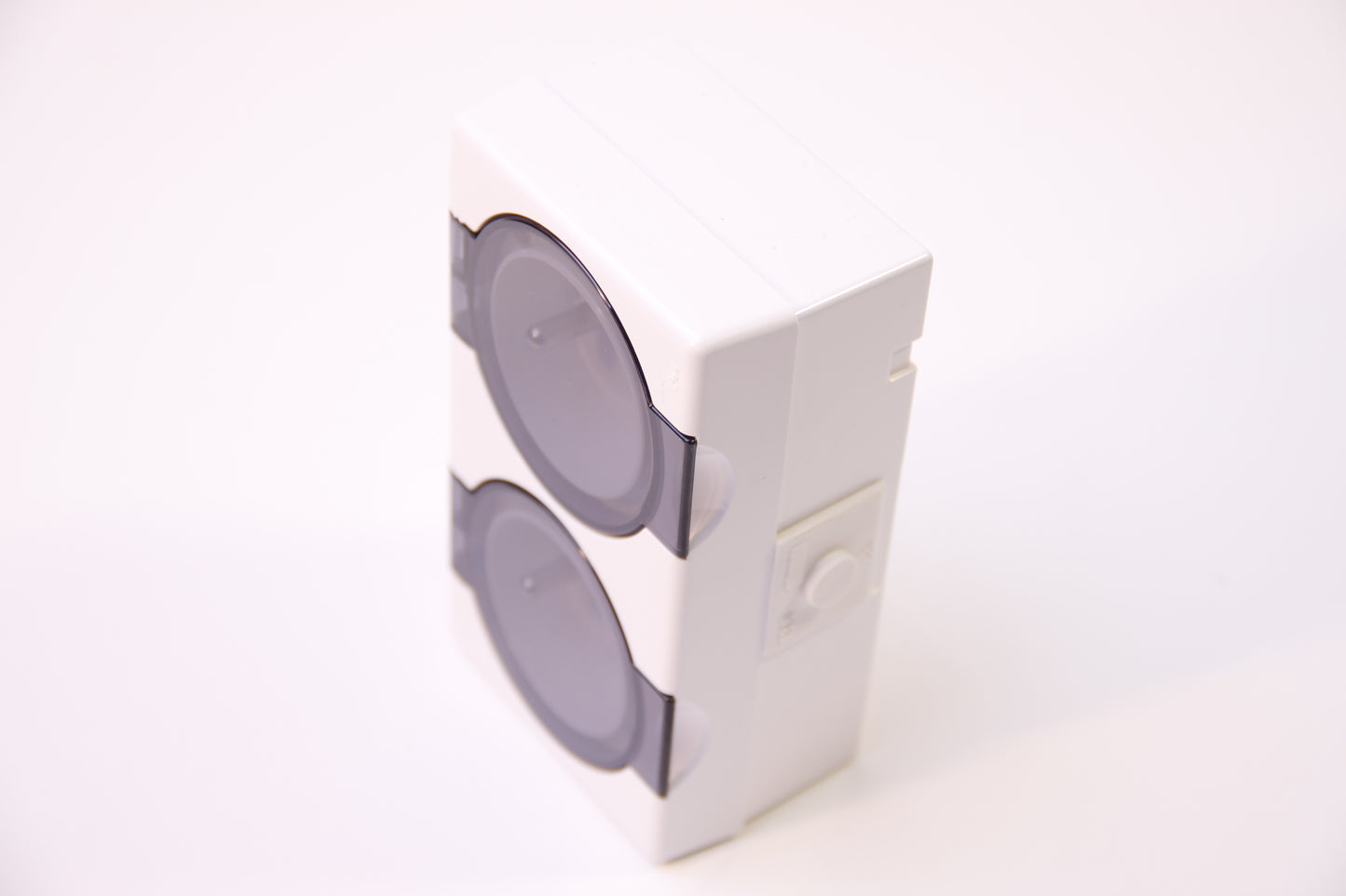 Double socket with ground IP44 16A 250VAC 2X (2P + Z) with a cover
