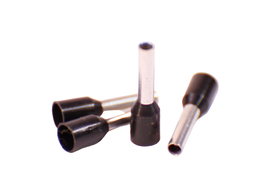 Końcówka kablowa prosta ERGOM HI 1/10 100SZT czerwona