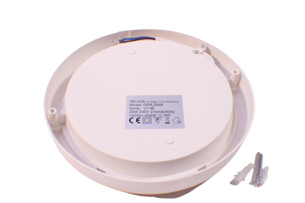 LED Plafon Okrągła 198mm 230V 24W 4000K 1920lm PIR