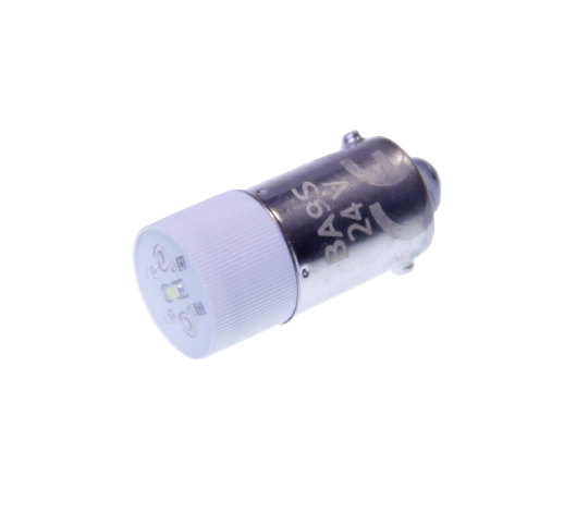 Лампа світлодіодна сигнальна біла 24V NYGL-ACDC24W