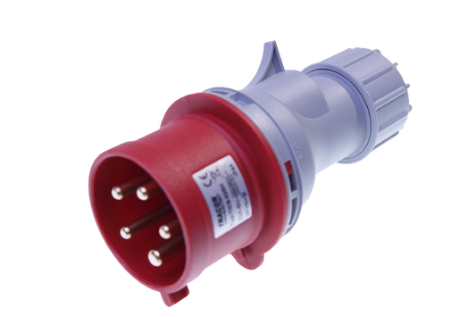 PORTABLE PLUG 32A 400V 3P + N IP44