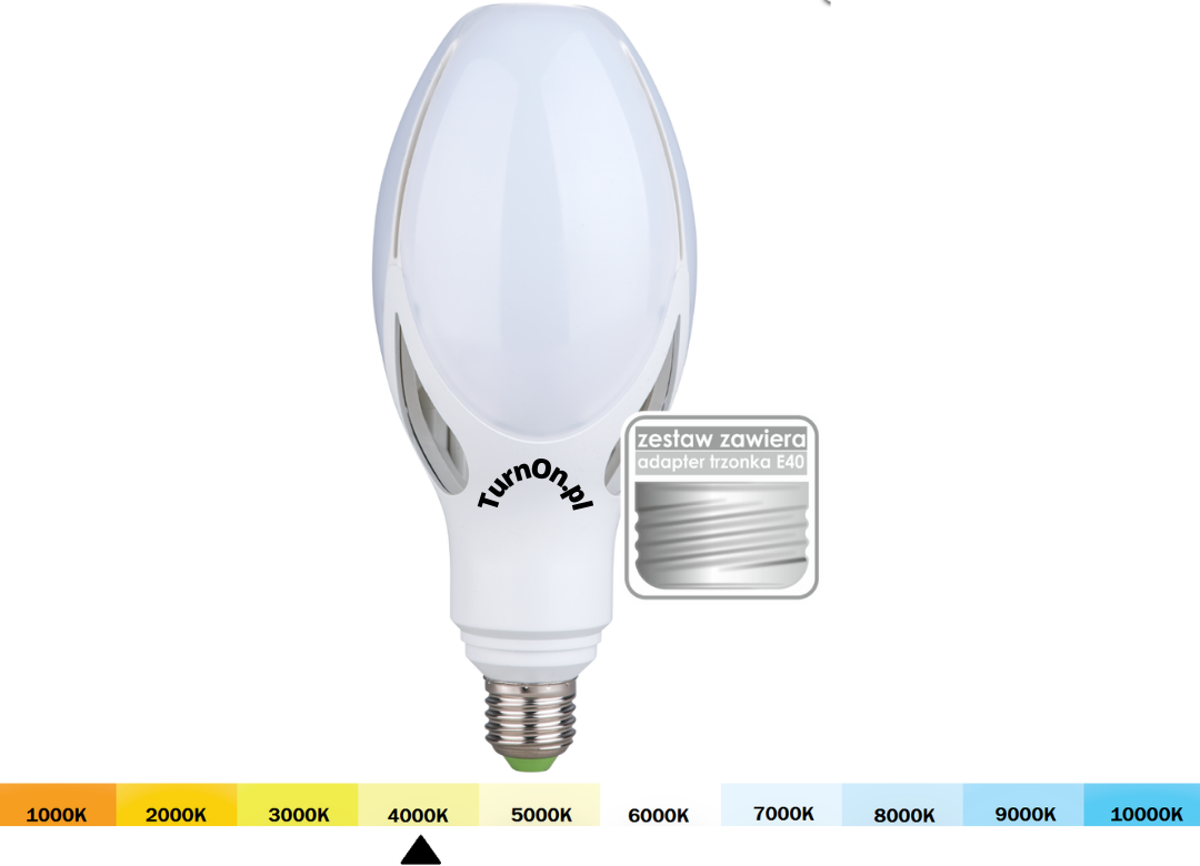 LED bulb 45W E27 E40 230V 4000K 5000LM LED-3001