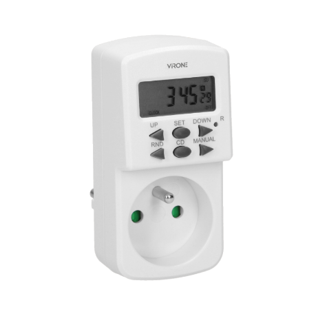 Elektroniczny programator czasowy LCD 10 programów DT-2