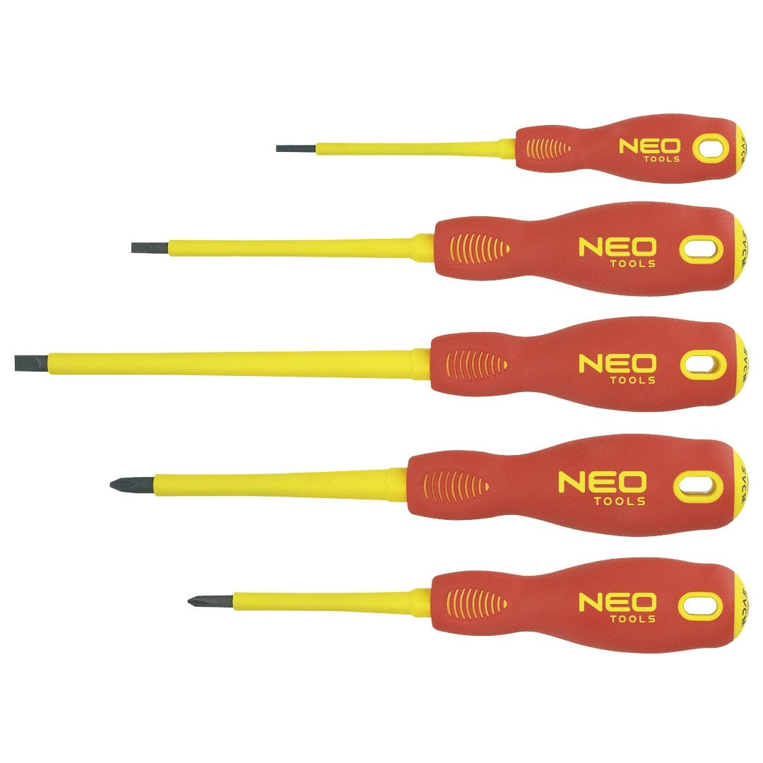 1000V screwdrivers, set of 5 SVCM NeoTools