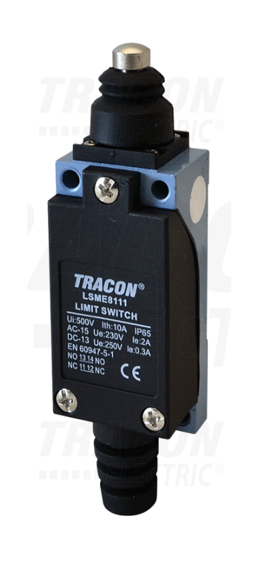 Limit switch with pin and stop 8111 NO NC