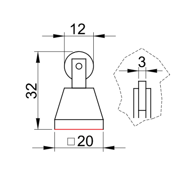 Limit switch with roller striker 8112 NO NC