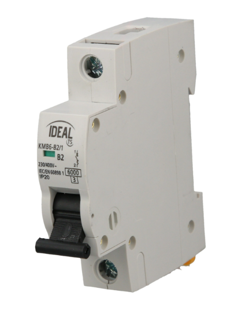 Автоматичний вимикач 1P B 2A 6kA KMB6-B2/1