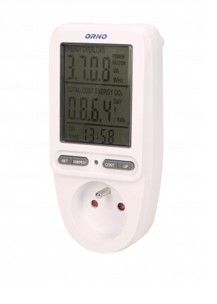 Watomierz miernik licznik energii 230V LCD 0,1 OR-WAT-435