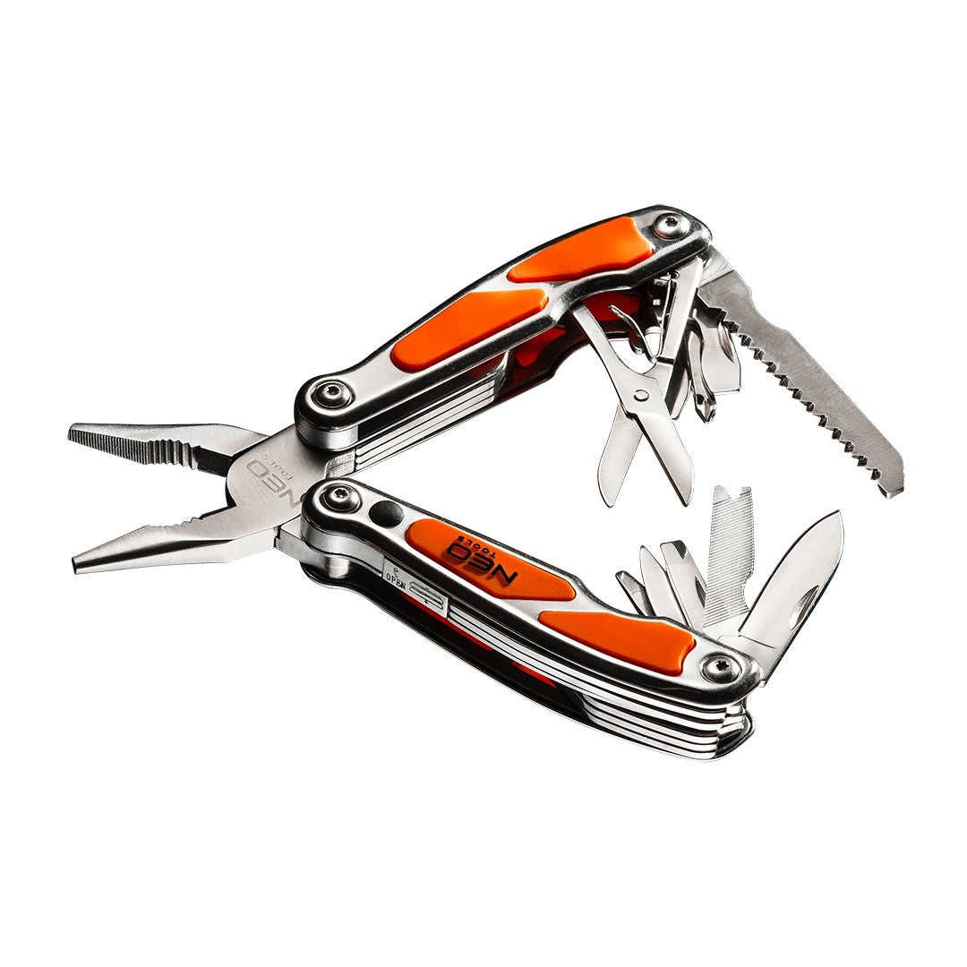 Multifunctional tool with LED Multitool 12in1 + case