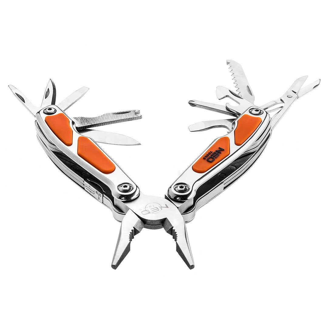 Multifunctional tool with LED Multitool 12in1 + case
