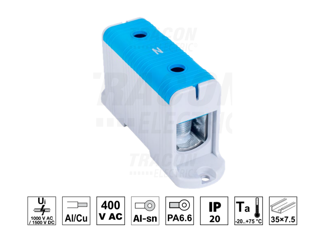 WDU 4 DIN WEIDMULLER screw connection