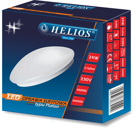 Opawa LED Plafon Okrągła 350mm 230V 24W 4000K 2150lm