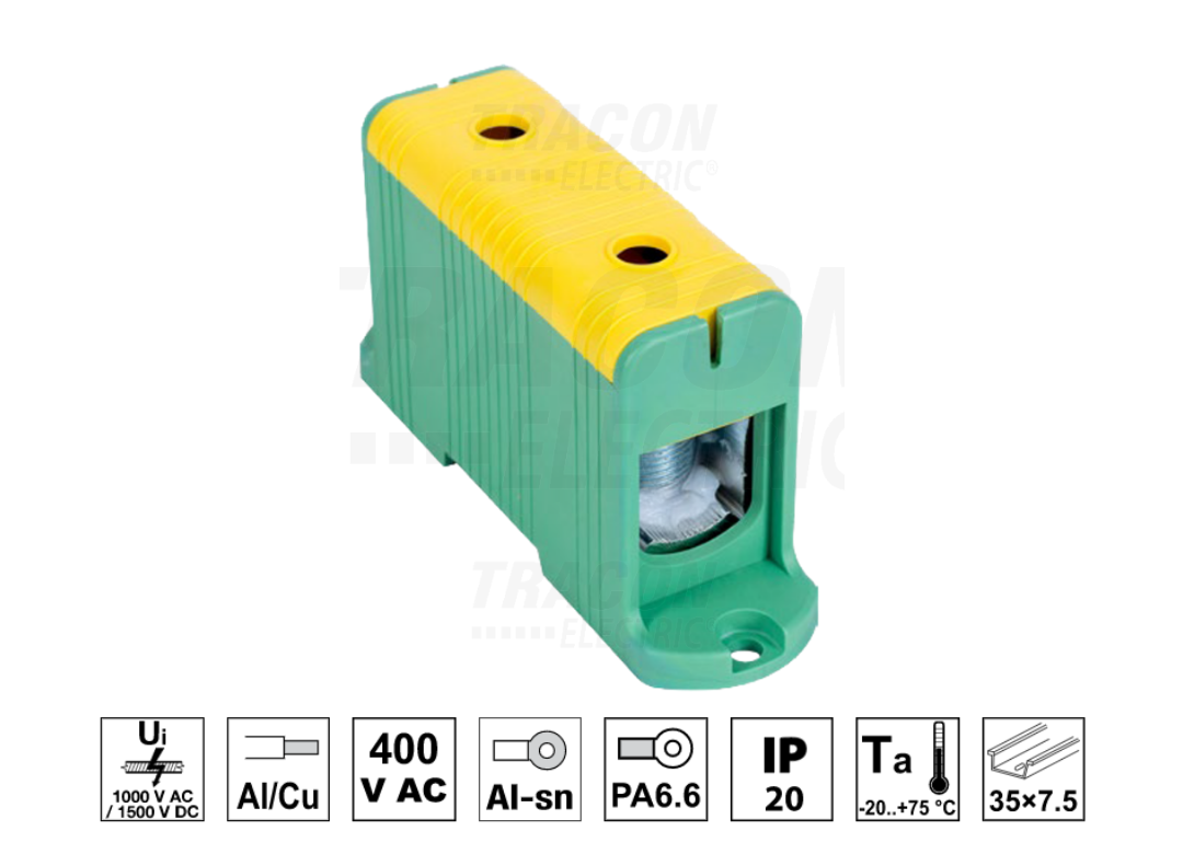 WDU 4 DIN WEIDMULLER screw connection