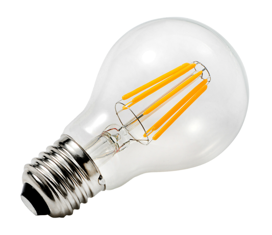 LED FILAMENT bulb traditional 230V 8W E27 2700K 940lm