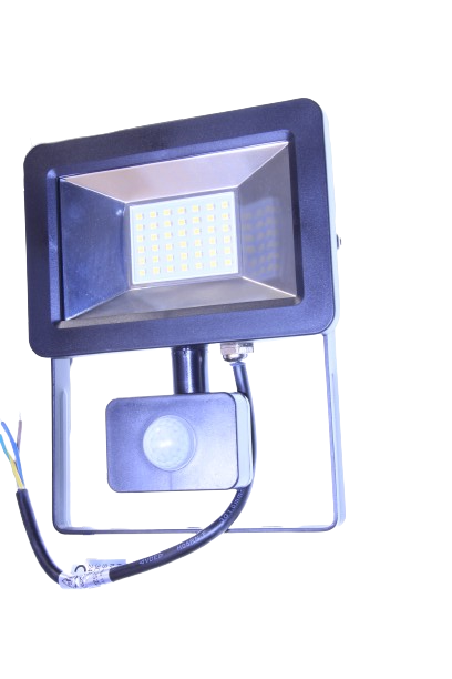 Lampa zewnętrzna LED 30W z czujnikiem IP65 2400lm 4000K