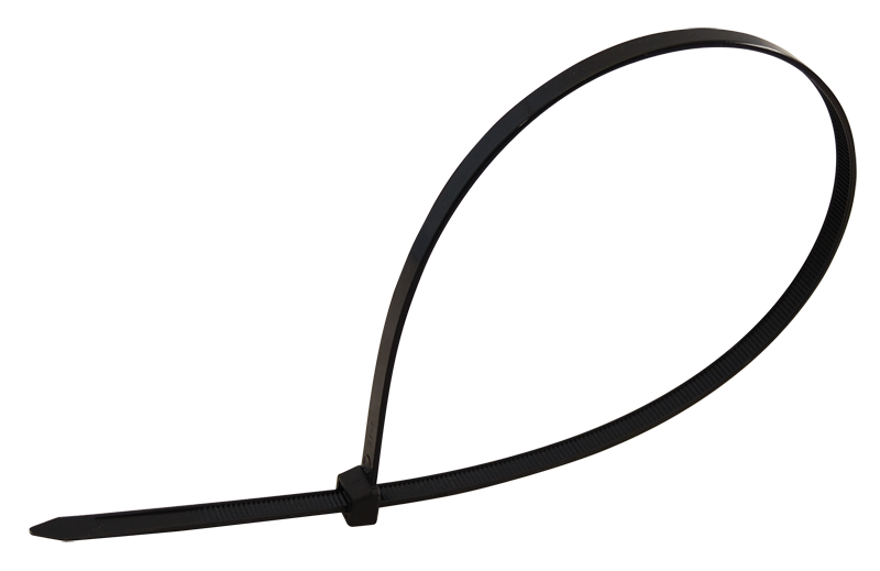 Opaska kablowa standardowa czarna - Zdjęcie 3