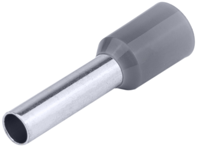 Tulejka izolowana (PA6.6) z miedzi cynowanej szara