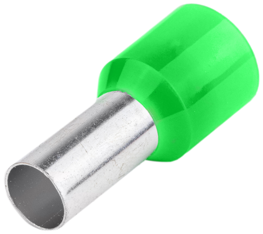 Tulejka izolowana (PA6.6) z miedzi cynowanej zielona