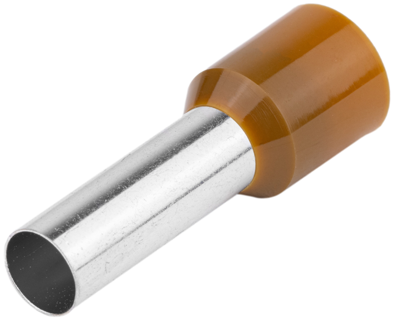 Tulejka izolowana (PA6.6) z miedzi cynowanej brązowa